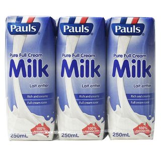 Sữa tươi nguyên kem Pauls hộp 250ml nhập từ Úc