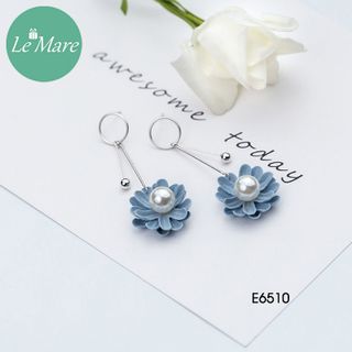Khuyên tai Daisy ngọc trai E6510