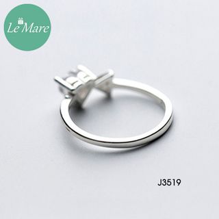 Nhẫn Tim đính đá mũi tên J3519