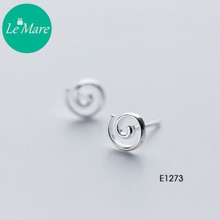 Khuyên tai bạc Xoắn ốc E1273
