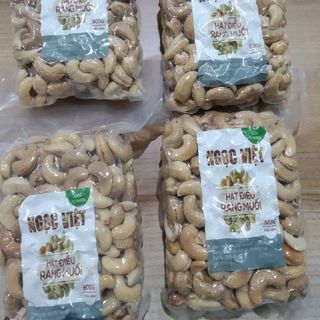 Hạt điều rang muối không vỏ lụa 500g-Túi hút chân không