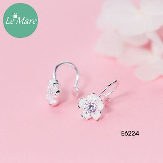Khuyên tai hoa đào móc treo E6224