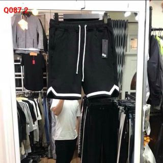 Quần shorts thun cào nam Quần shorts nam phối sọc