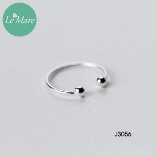 Nhẫn 2 đầu bi J3056 giá sỉ