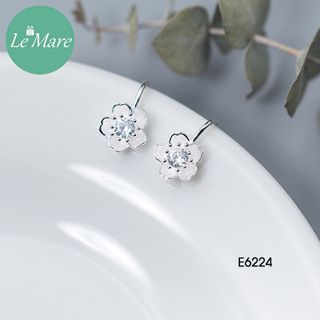 Khuyên tai hoa đào móc treo E6224