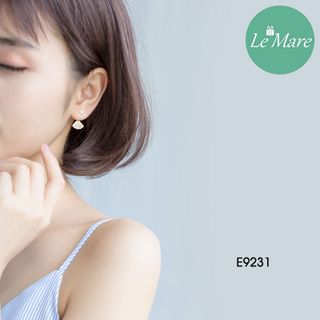 Khuyên tai Ngọc trai thả quạt E9231