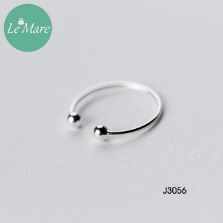 Nhẫn 2 đầu bi J3056