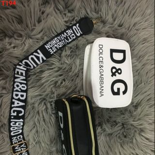 Túi hộp đeo chéo túi đeo chéo nữ in chữ