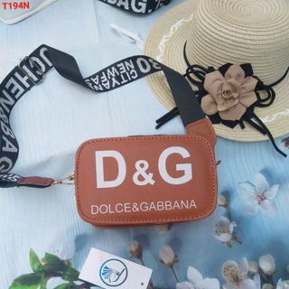Túi hộp đeo chéo túi đeo chéo nữ in chữ