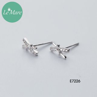 Khuyên nút buộc nơ đính đá E7226