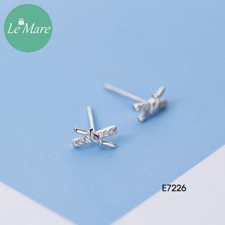 Khuyên nút buộc nơ đính đá E7226
