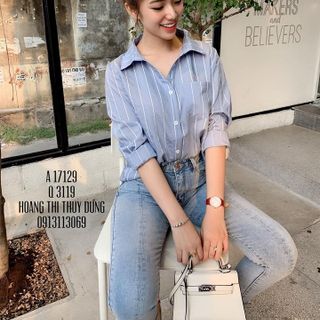 SƠ MI SỌC CHỈ NỔI