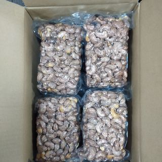 Hạt điều rang muối có vỏ lụa 500g-Túi hút chân không