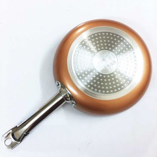 Chảo chiên thực phẩm SUPER CHEF Hợp kim tráng men đáy từ 24cm Tay cầm chống nóng SCF2024