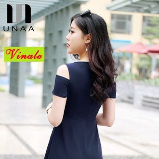 ĐẦM TRÊ VAI LAVENDER