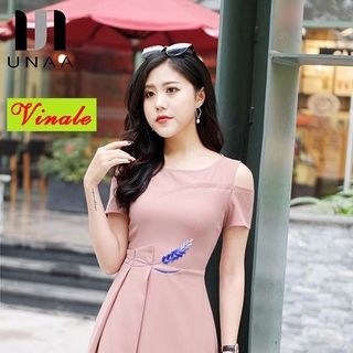 ĐẦM TRÊ VAI LAVENDER