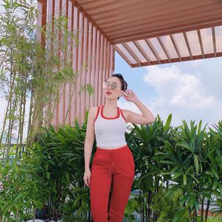 Set bộ thể thao 3 lỗ croptop viền cực Hot hittttttt