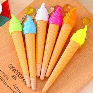 viết mực mẫu đẹp hình kem rất đẹp nha