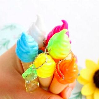 viết mực mẫu đẹp hình kem rất đẹp nha