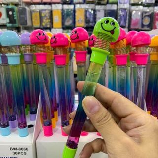 Bút lò xo emoji hót trends