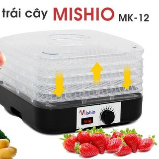 Máy sấy trái cây Mishio MK12 giá sỉ