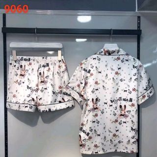 BỘ PYJAMA ĐÙI LỤA TAI THỎ 9060 giá sỉ