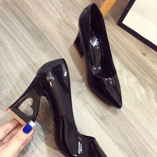 Giày cao gót bit mui
