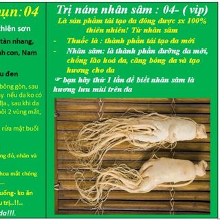 cung cấp thuốc trị nám nhân sâm táo tạo da đông y koreo giá sỉ