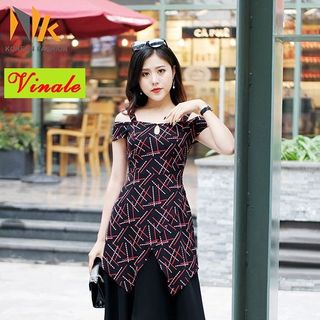 ĐẦM XÒE VẠT CHÉO TRỄ VAI