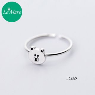 Nhẫn mở mặt Gấu J2469