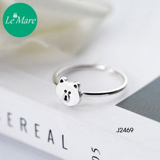 Nhẫn mở mặt Gấu J2469