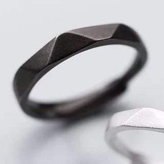 Nhẫn đôi Black and White Nam J3514-2050