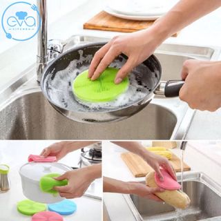 Combo 3 Miếng Rửa Chén Silicon Đa Năng