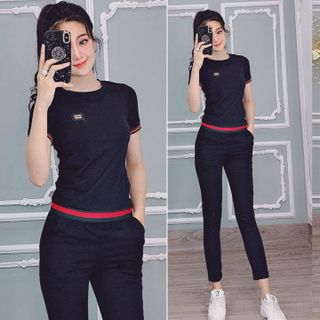 Đồ bộ thể thao hot girl viền sọc TT121-01