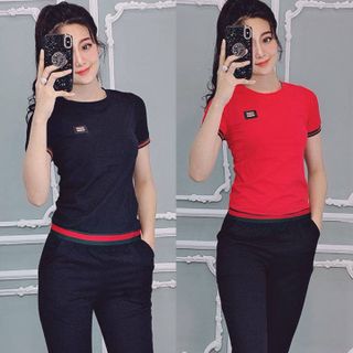 Đồ bộ thể thao hot girl viền sọc TT121-01