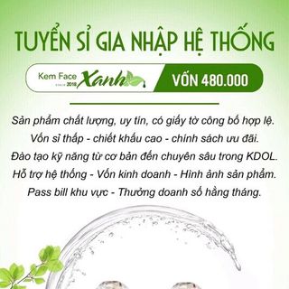Kem face và body hot nhất