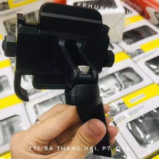 Kẹp xe máy sắt giá đỡ điện thoại trên xe máy Sắt Motowolf có clip hình thật