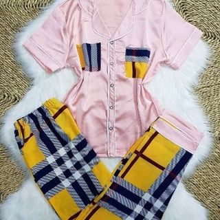 BỘ PIZAMA SATIN Lụa