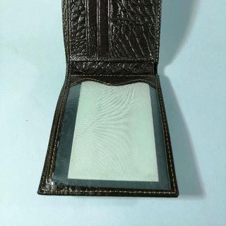 Ví da thật vân cá sấu 3 màu