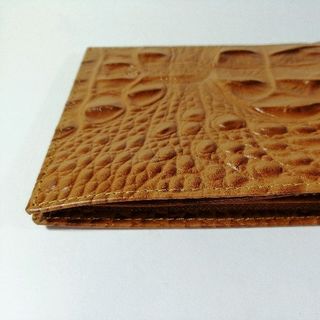 Ví da thật vân cá sấu 3 màu