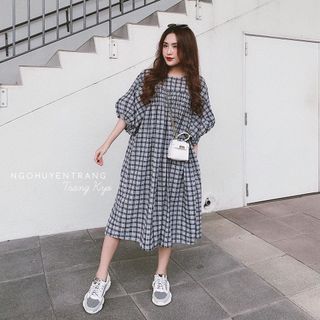 BABY DOLL SỌC TAY BỒNG