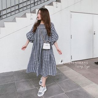 BABY DOLL SỌC TAY BỒNG