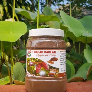 BỘT CACAO DAKLAK NGUYÊN CHẤT KHÔNG ĐƯỜNG 100 500GRAM