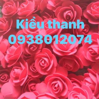 Hoa hồng xốp 5cm