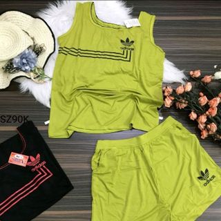 Bộ cotton dẽo sát nách đùi