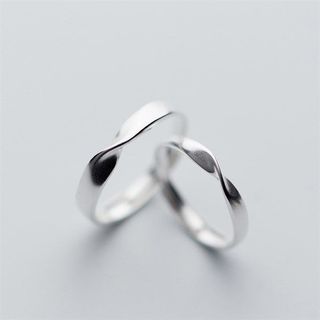 Nhẫn đôi lượn sóng Nữ J3397-1340