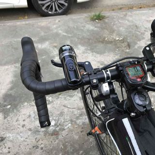 xe đạp đua Chevelo khung nhôm màu cam đen