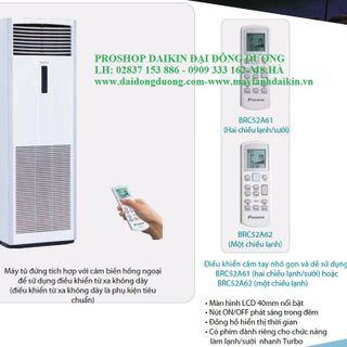 MÁY LẠNH TỦ ĐỨNG FVA100AMVM/RZF100CVM THẾ HỆ MỚI GAS R32- NPP PROSHOP DAIKIN ĐẠI ĐÔNG DƯƠNG giá sỉ