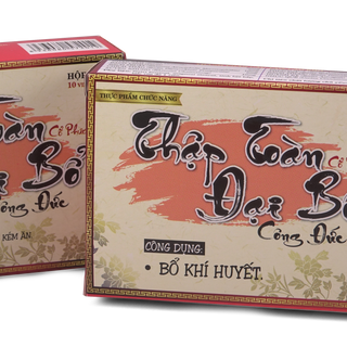 THẬP TOÀN ĐẠI BỔ - GIÚP BỔ KHÍ HUYẾT - SP CỦA ĐÔNG DƯỢC CÔNG ĐỨC