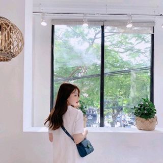 đầm babydoll trắng